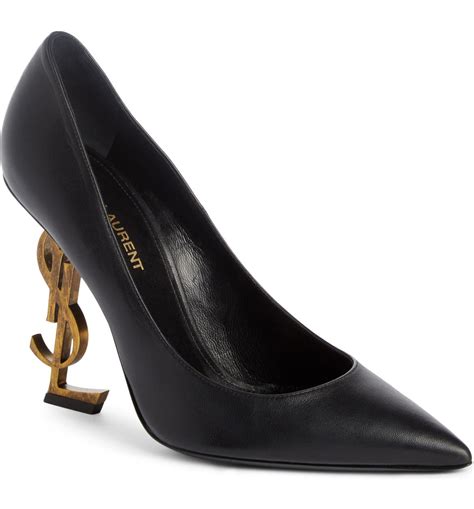 ysl heel height|YSL closed toe heels.